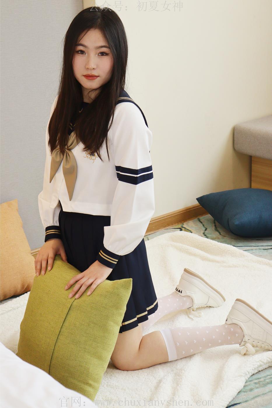 图片[116]-初夏女神 NO.017 水吉 M码水手服搭配37码运动鞋[122P] – 速更版-美库