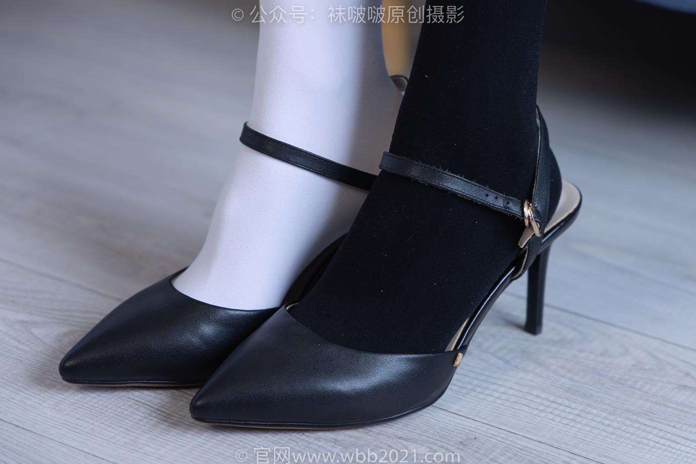 图片[105]-[BoBoSocks袜啵啵]NO.264 果冻-高跟鞋、贝壳头板鞋、黑丝大腿袜、白丝大腿袜[180P] – 速更版-美库