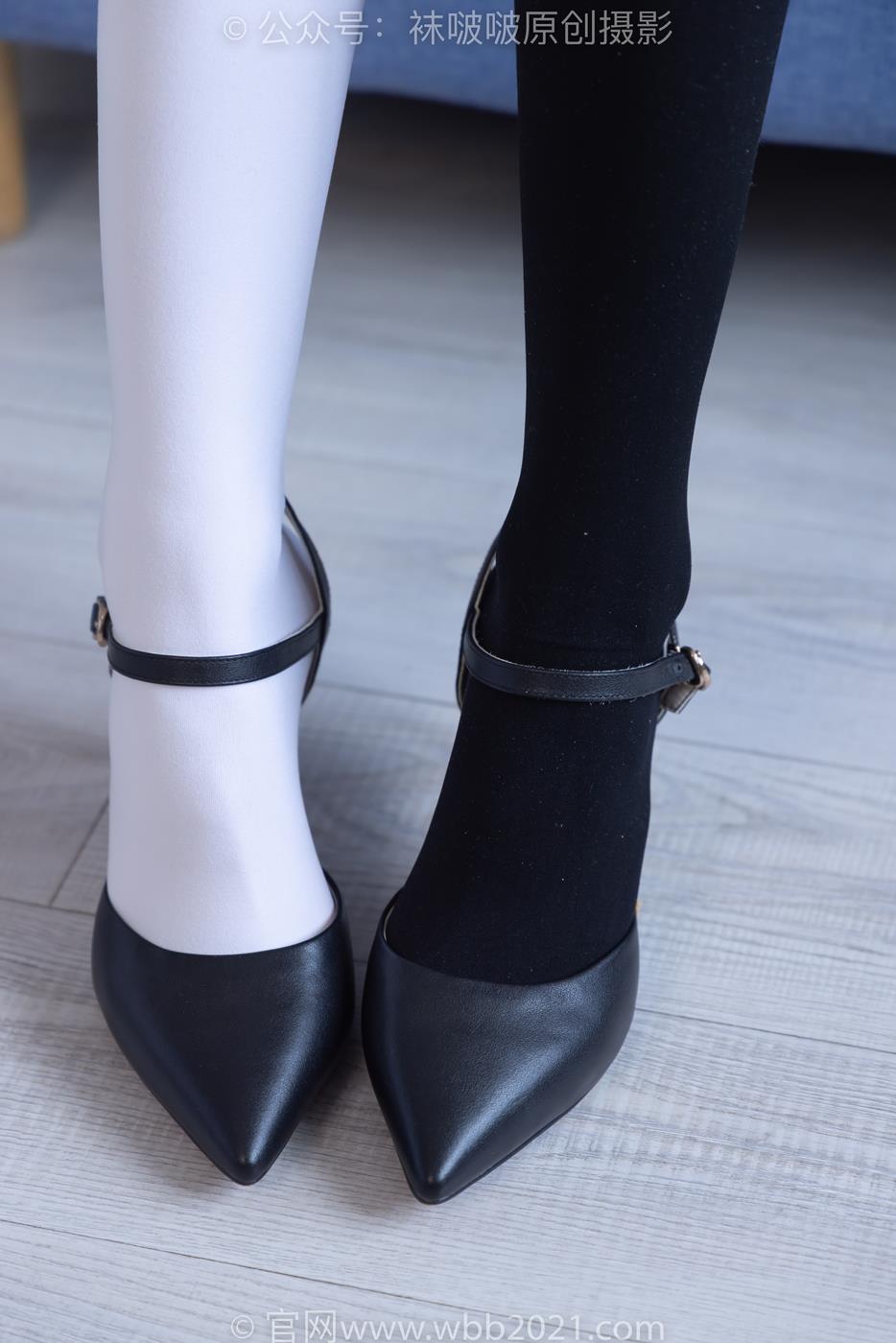 图片[107]-[BoBoSocks袜啵啵]NO.264 果冻-高跟鞋、贝壳头板鞋、黑丝大腿袜、白丝大腿袜[180P] – 速更版-美库