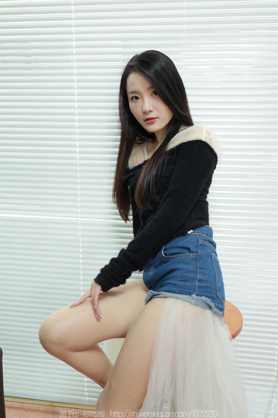 图片[77]-[IESS异思趣向] 2023.03.13 丝享家1389：婉萍《偶遇单身狗》[90P] – 速更版-美库