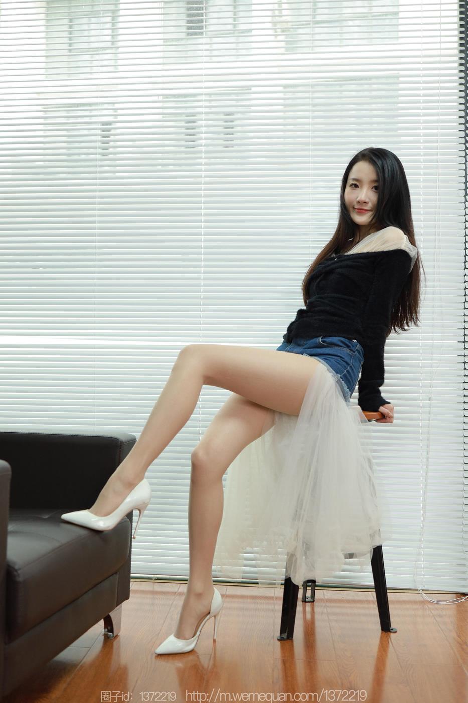 图片[80]-[IESS异思趣向] 2023.03.13 丝享家1389：婉萍《偶遇单身狗》[90P] – 速更版-美库