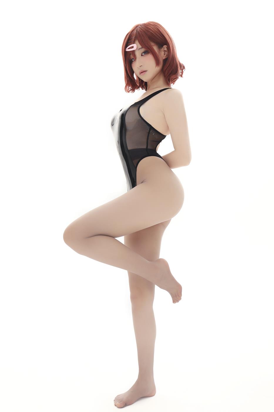 图片[27]-网紅Coser@幼爱 竟泳无衬衫灰丝 [26P] – 速更版-美库