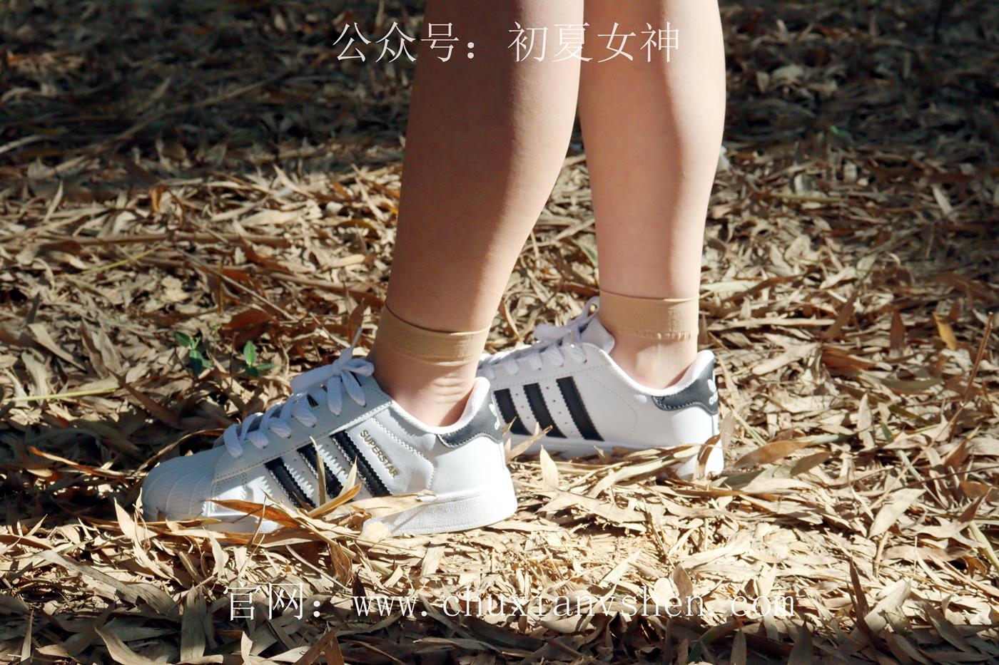 图片[26]-初夏女神 NO.019 念念 墨绿色JK搭配三叶草贝壳头鞋期[155P] – 速更版-美库