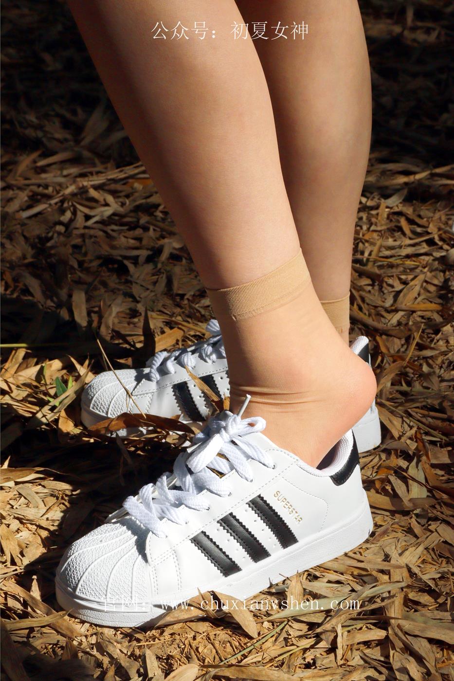 图片[33]-初夏女神 NO.019 念念 墨绿色JK搭配三叶草贝壳头鞋期[155P] – 速更版-美库