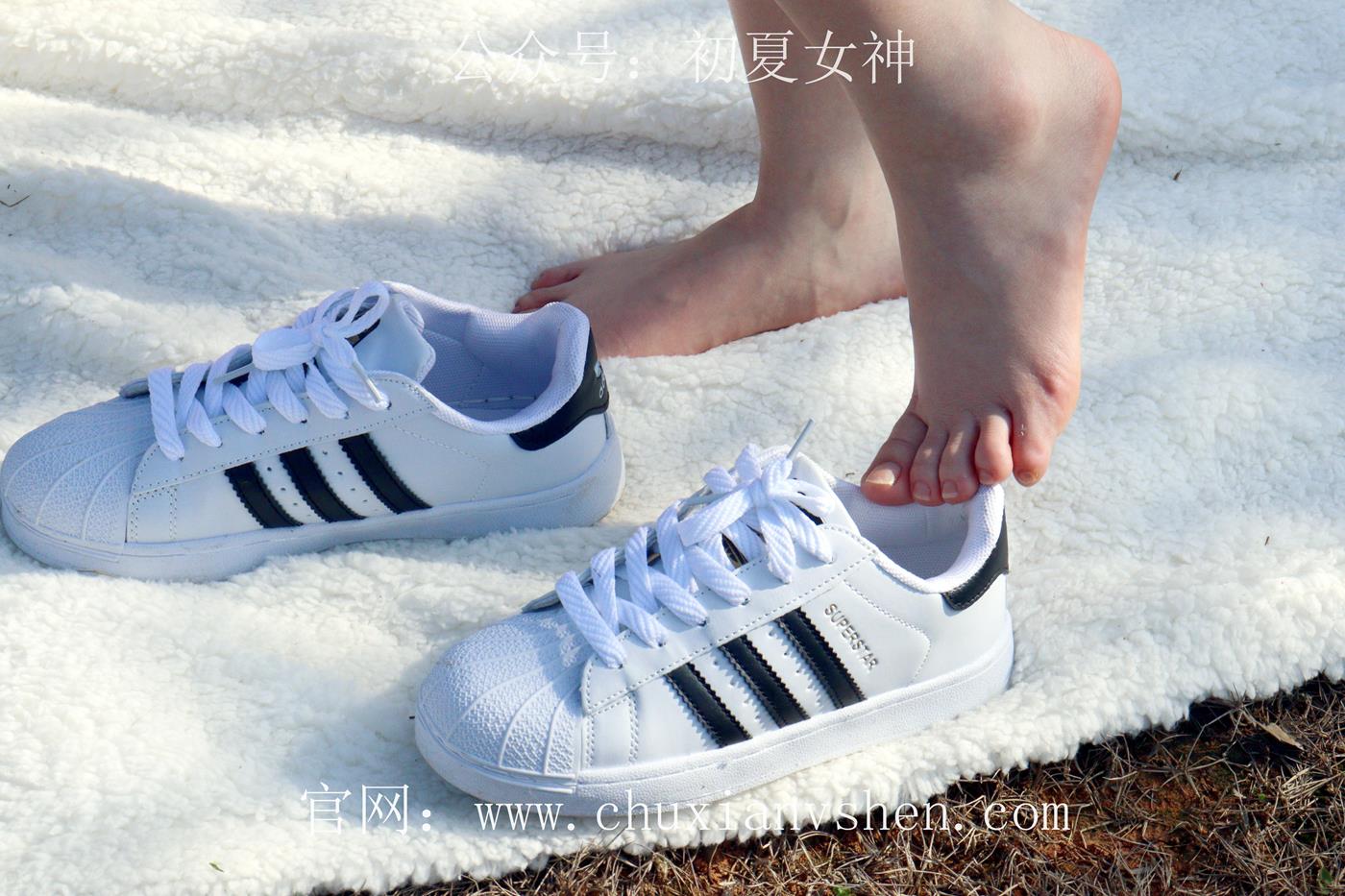 图片[101]-初夏女神 NO.019 念念 墨绿色JK搭配三叶草贝壳头鞋期[155P] – 速更版-美库