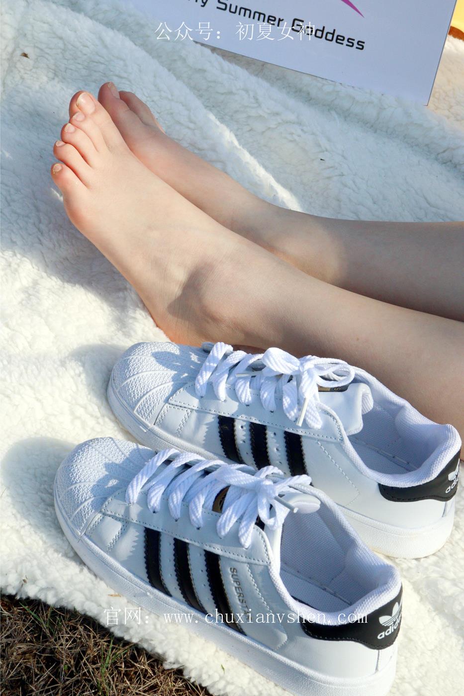 图片[113]-初夏女神 NO.019 念念 墨绿色JK搭配三叶草贝壳头鞋期[155P] – 速更版-美库