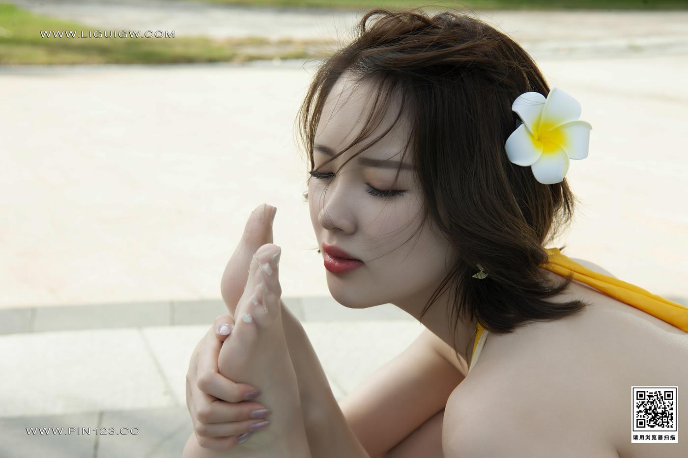 图片[32]-[Ligui丽柜]2023.09.04 双生花 浪漫假日 兔子＆妖妖[58+1P] – 速更版-美库