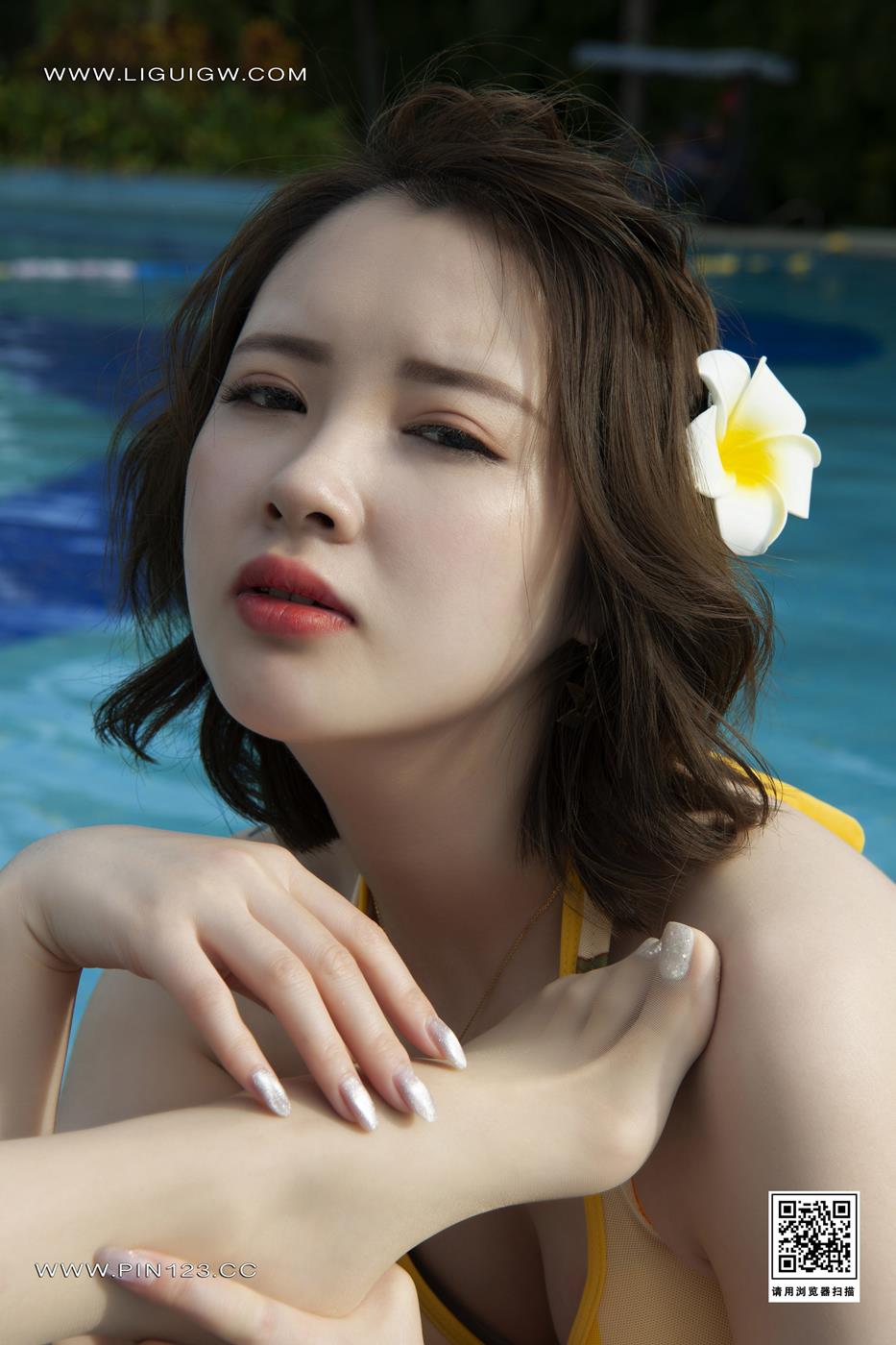 图片[54]-[Ligui丽柜]2023.09.04 双生花 浪漫假日 兔子＆妖妖[58+1P] – 速更版-美库