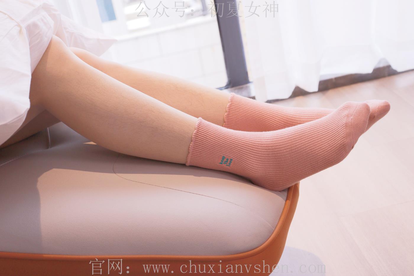 图片[33]-初夏女神 NO.020 沙沙 S码粉白色套搭配小白鞋[104P] – 速更版-美库