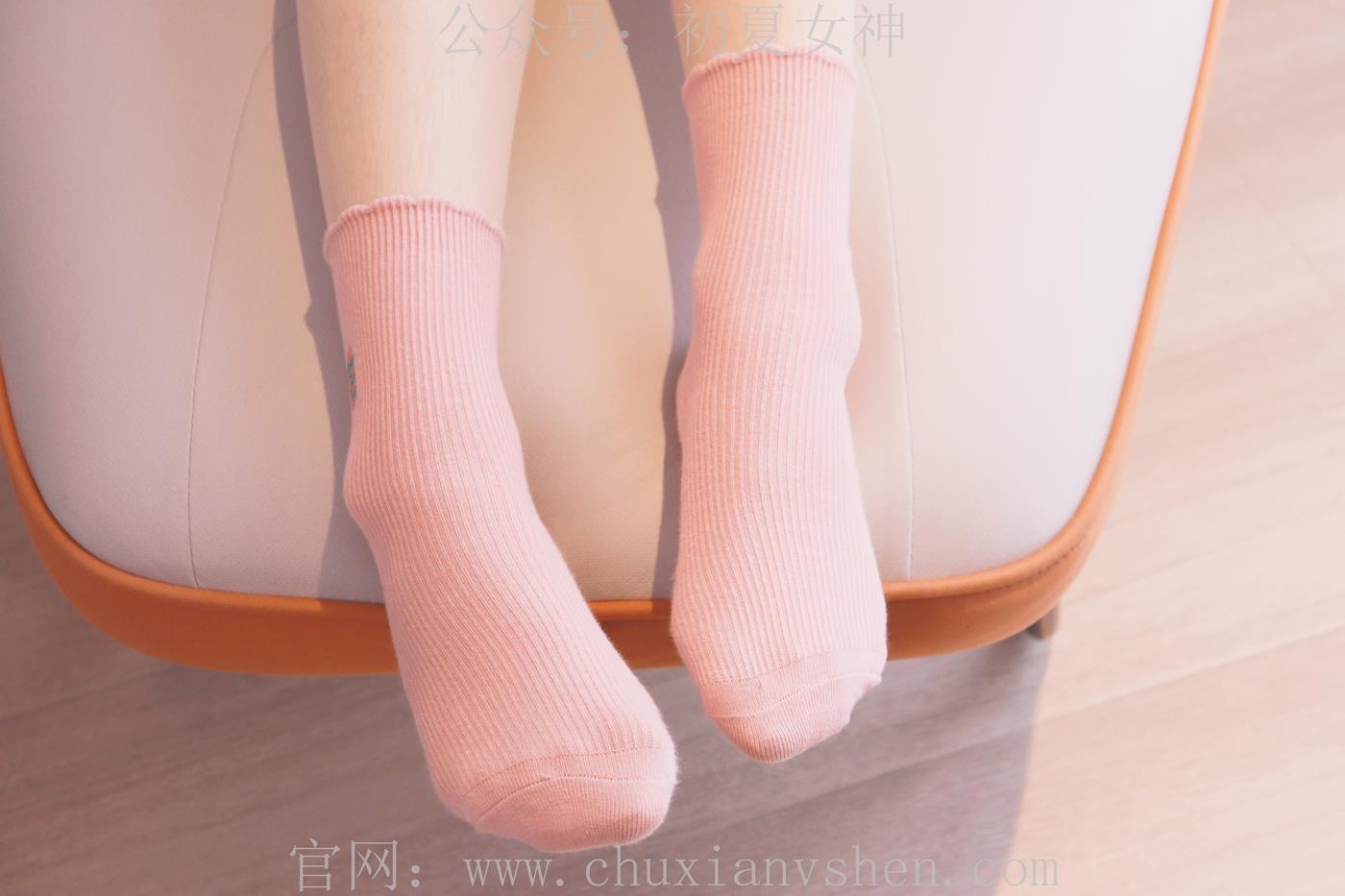 图片[36]-初夏女神 NO.020 沙沙 S码粉白色套搭配小白鞋[104P] – 速更版-美库