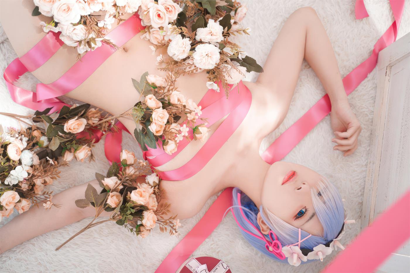 图片[20]-虎森森 – 蕾姆丝带[19P] – 速更版-美库