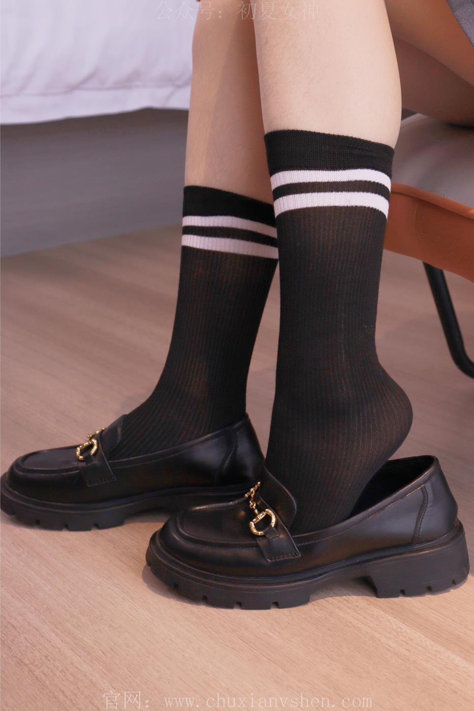 图片[20]-初夏女神 NO.021 沙沙 王心凌同款JK搭配JK小黑皮鞋[136P] – 速更版-美库