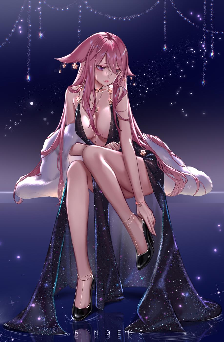 图片[33]-AI绘画 055画师ringeko 凛子 作品 2022.8-2023.9 [121P] – 速更版-美库