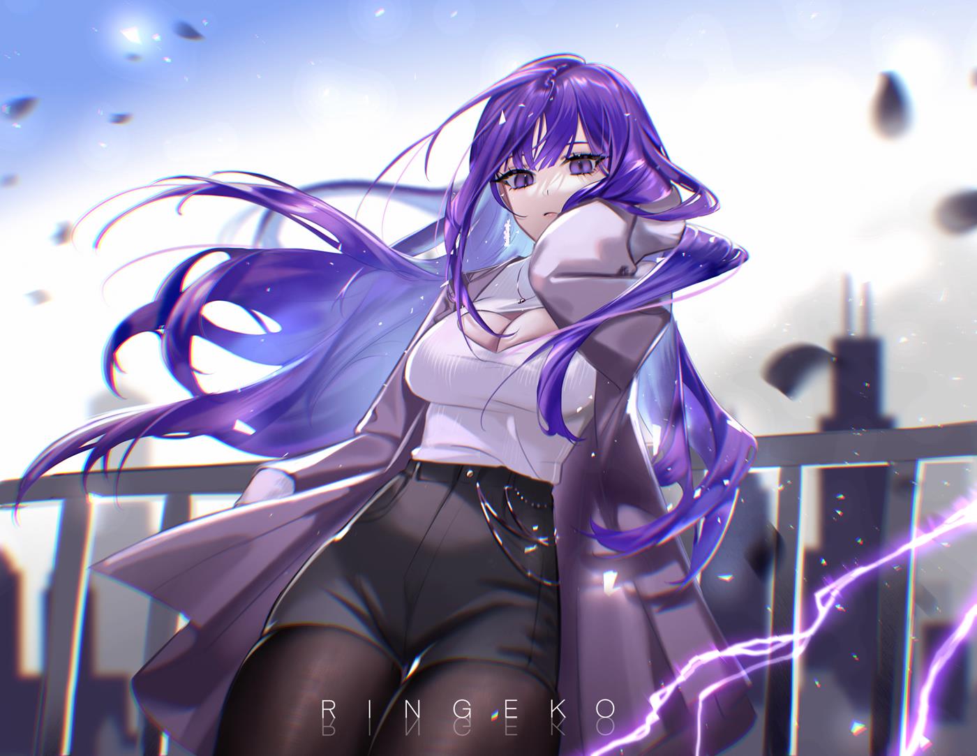 图片[40]-AI绘画 055画师ringeko 凛子 作品 2022.8-2023.9 [121P] – 速更版-美库