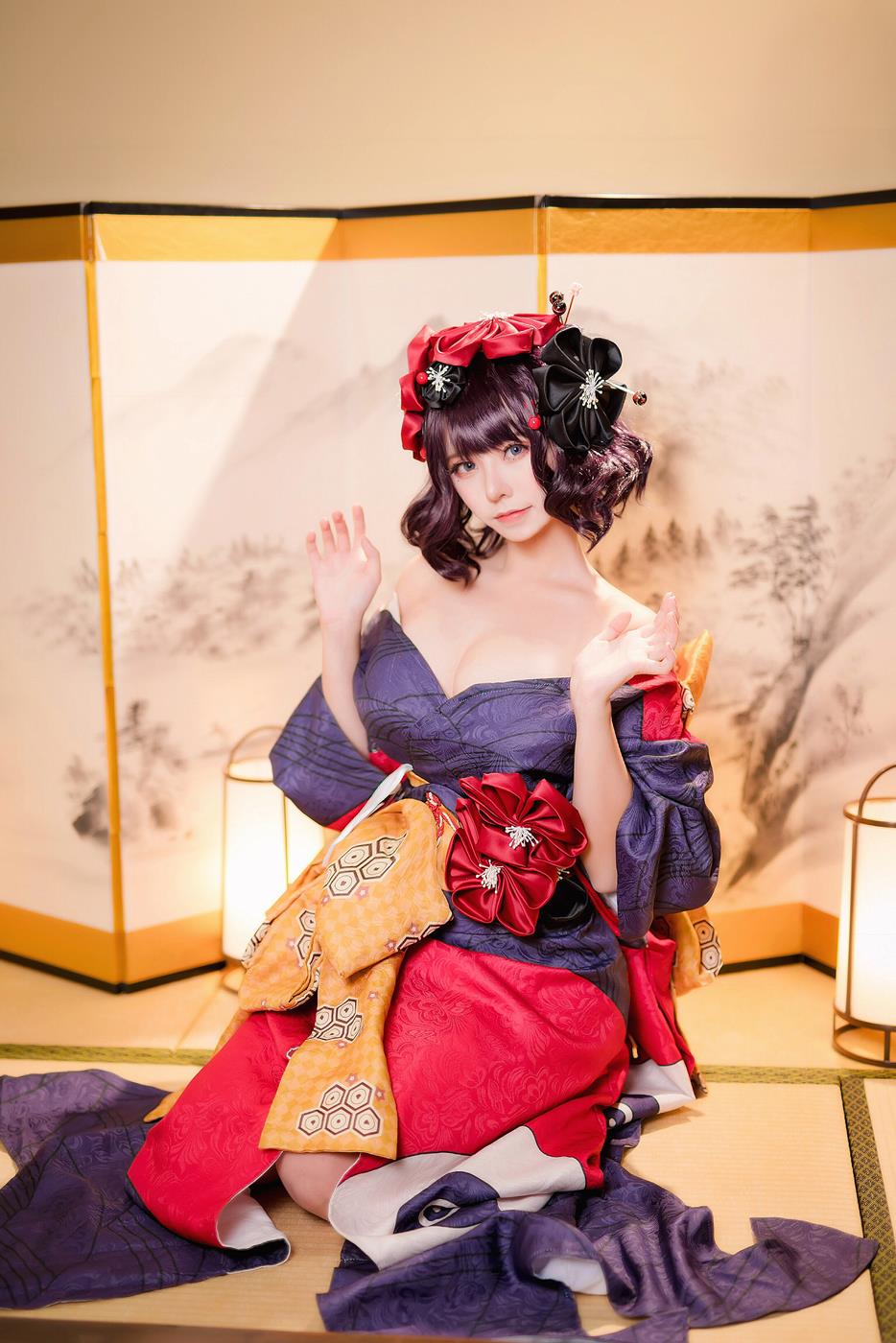 图片[13]-菌烨tako – 葛飾北斎[18P] – 速更版-美库