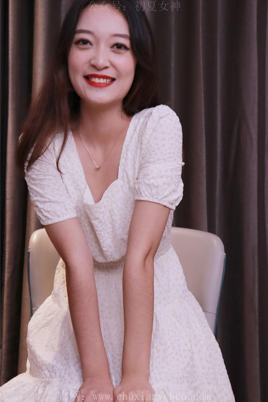 图片[13]-初夏女神 NO.022 依依 白色M码秋季连衣裙搭高跟鞋[137P] – 速更版-美库