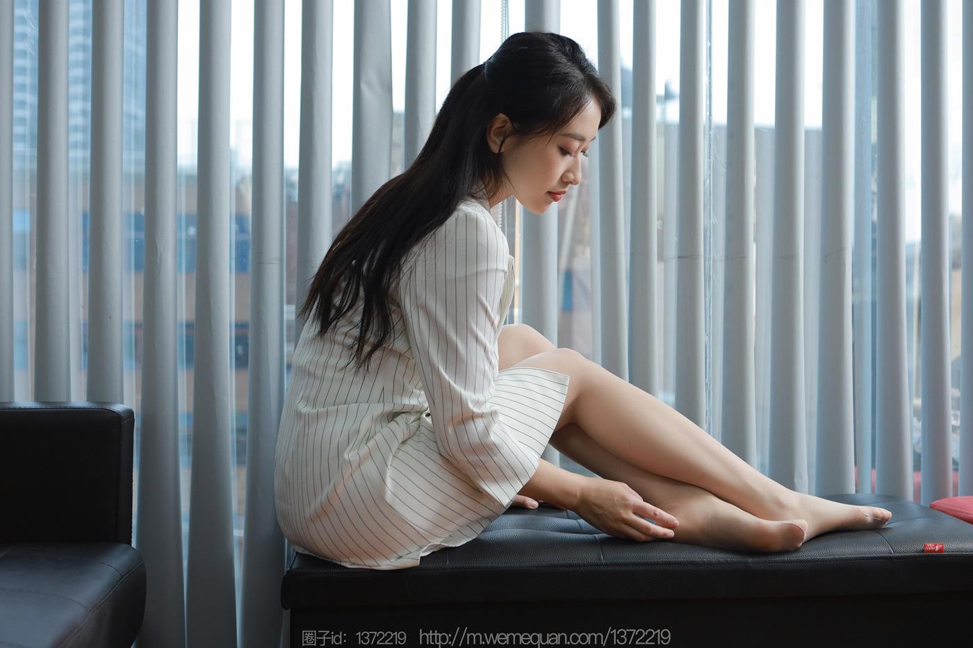 图片[56]-[IESS异思趣向] 2023.03.24 丝享家1400：小婕《白色条纹外套》[88P] – 速更版-美库