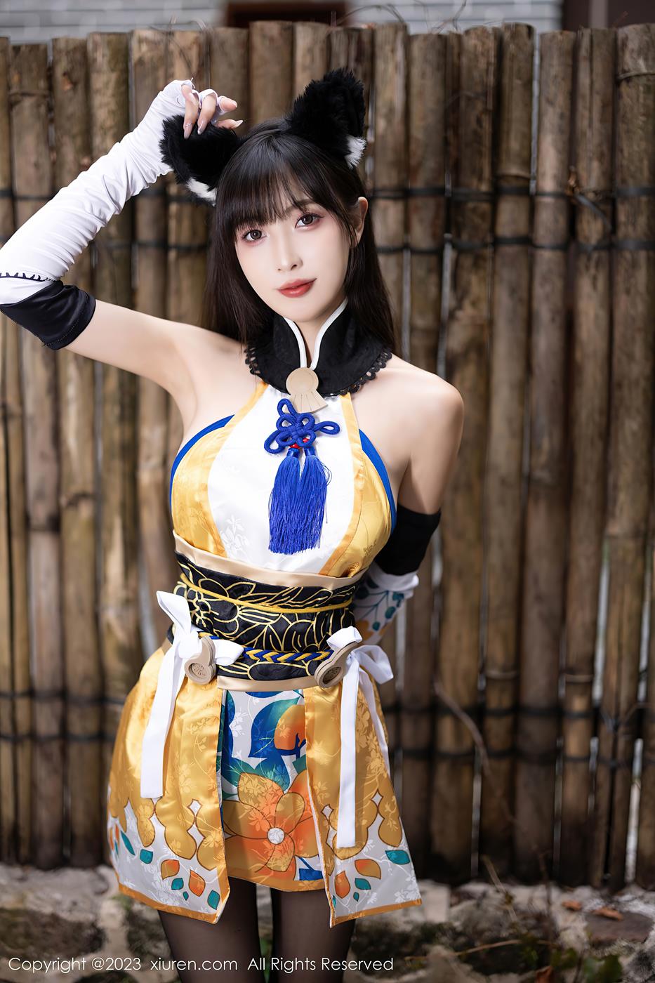 图片[11]-[Xiuren秀人网]2023.08.14 NO.7231 林星阑 可爱的猫耳与姓感黑丝 [25+1P] – 速更版-美库