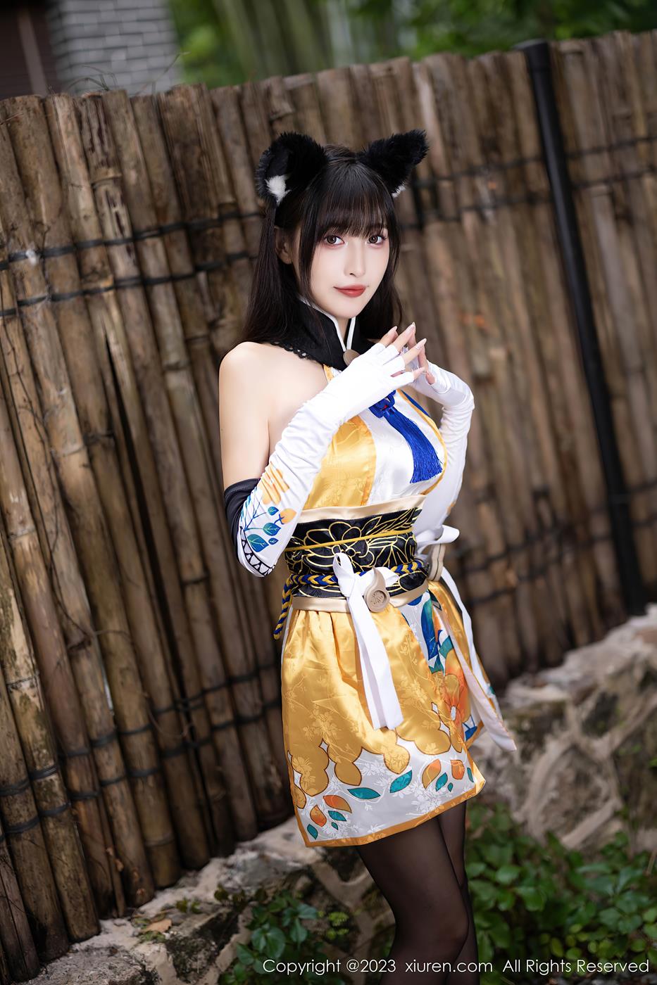 图片[12]-[Xiuren秀人网]2023.08.14 NO.7231 林星阑 可爱的猫耳与姓感黑丝 [25+1P] – 速更版-美库