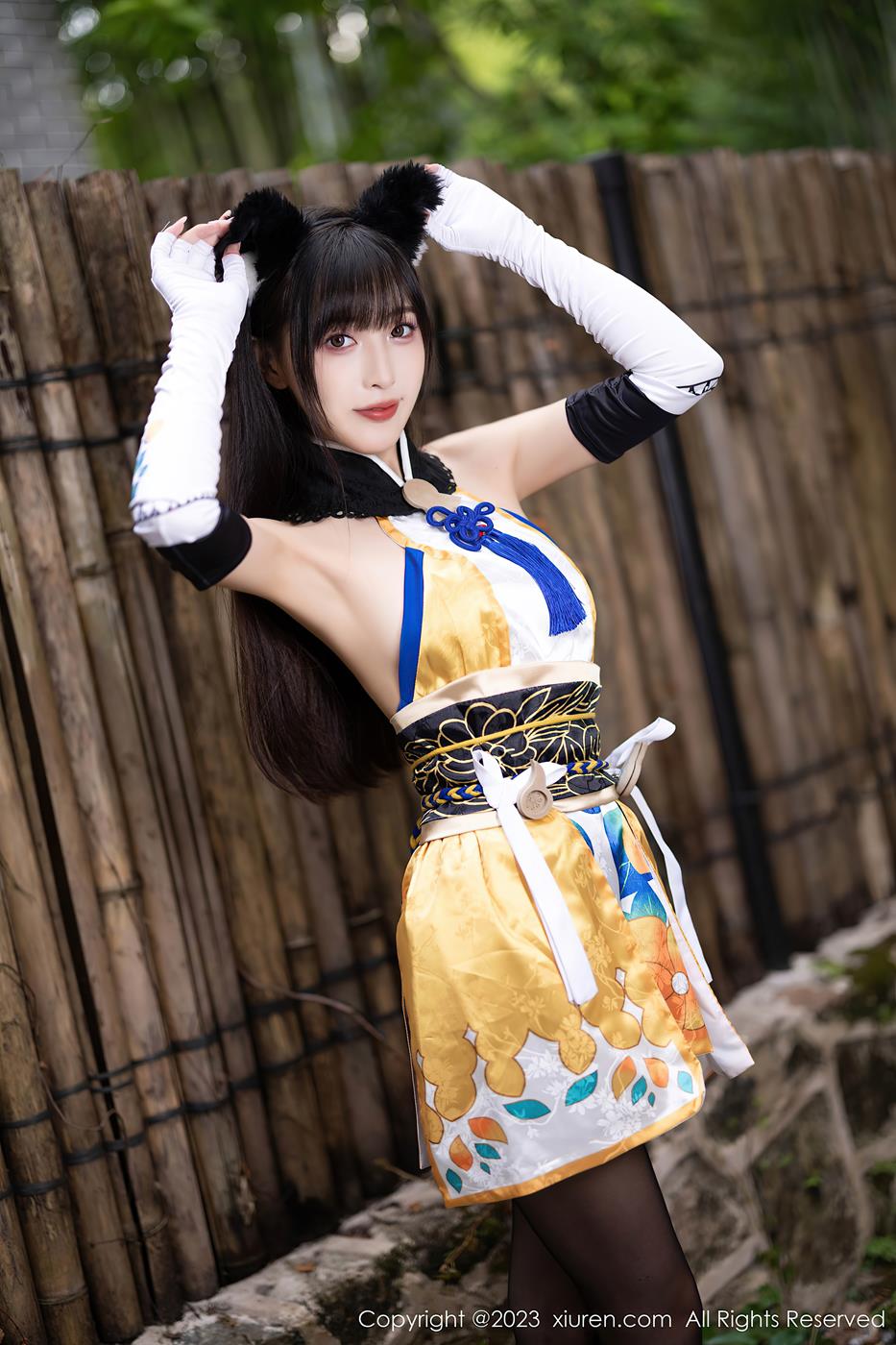 图片[13]-[Xiuren秀人网]2023.08.14 NO.7231 林星阑 可爱的猫耳与姓感黑丝 [25+1P] – 速更版-美库