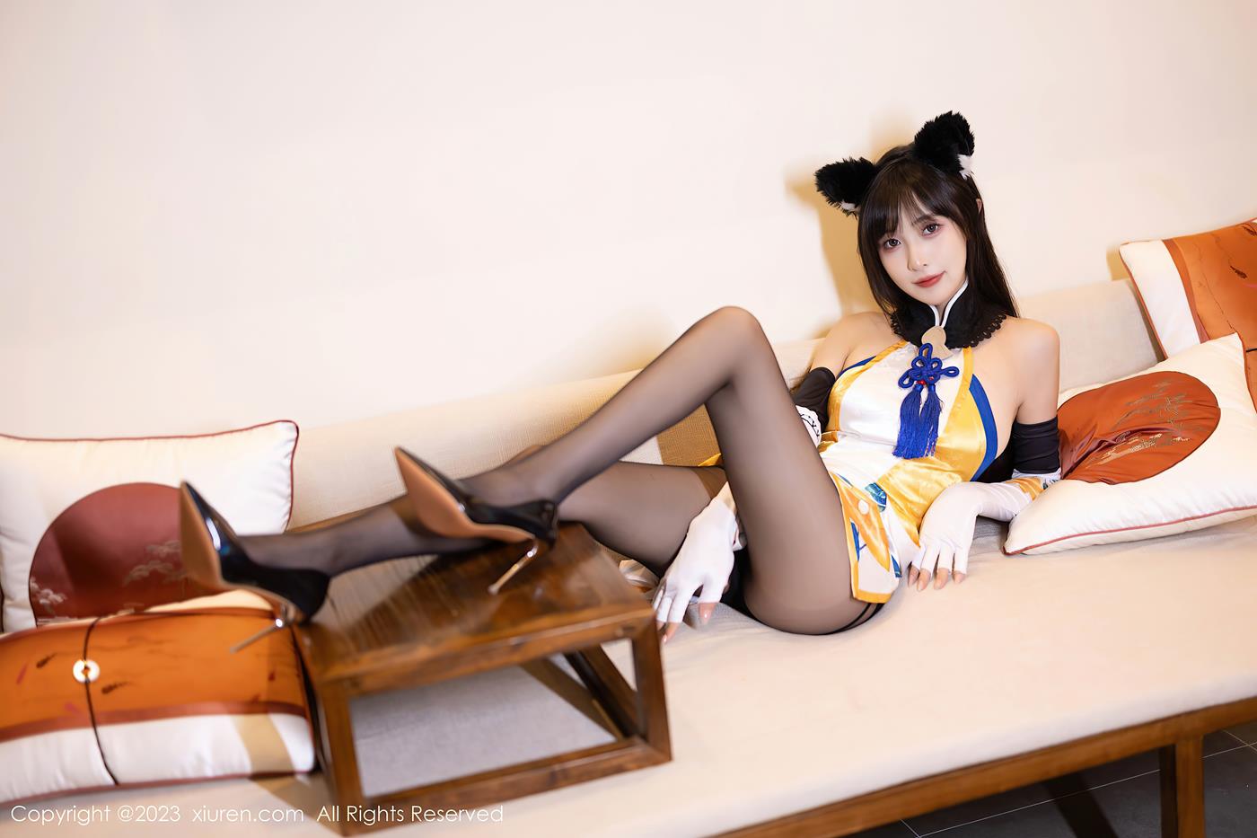 图片[20]-[Xiuren秀人网]2023.08.14 NO.7231 林星阑 可爱的猫耳与姓感黑丝 [25+1P] – 速更版-美库