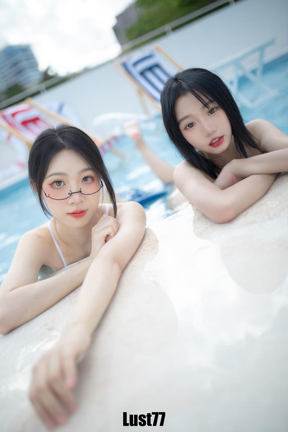 图片[10]-人气Coser@柒柒要乖哦 清凉夏日 [22P] – 速更版-美库