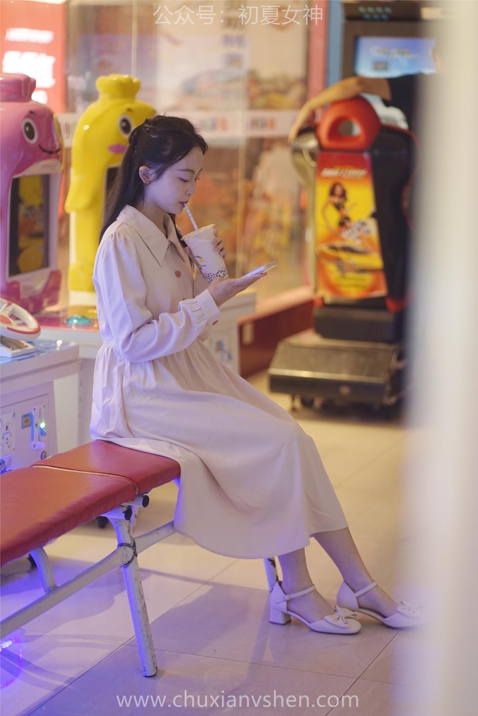 图片[54]-初夏女神 NO.024 双双 偶遇学姐 周末逛商场[120P] – 速更版-美库