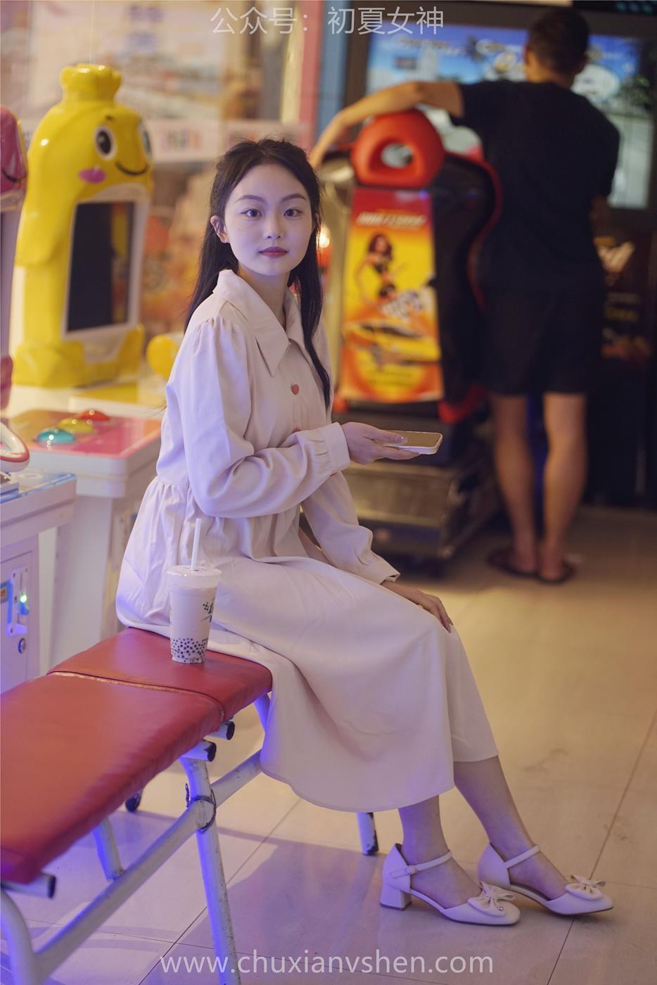 图片[56]-初夏女神 NO.024 双双 偶遇学姐 周末逛商场[120P] – 速更版-美库