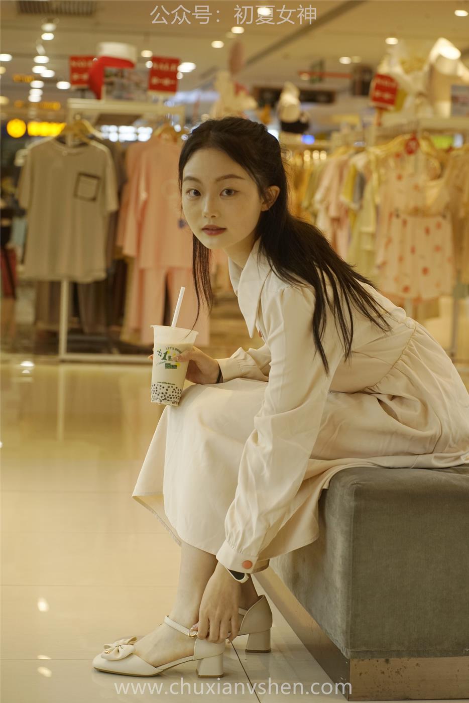 图片[64]-初夏女神 NO.024 双双 偶遇学姐 周末逛商场[120P] – 速更版-美库