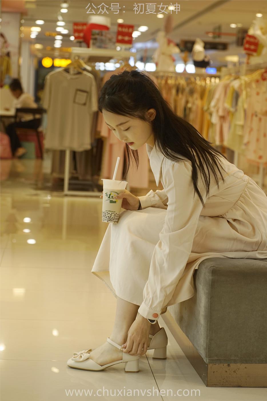 图片[66]-初夏女神 NO.024 双双 偶遇学姐 周末逛商场[120P] – 速更版-美库