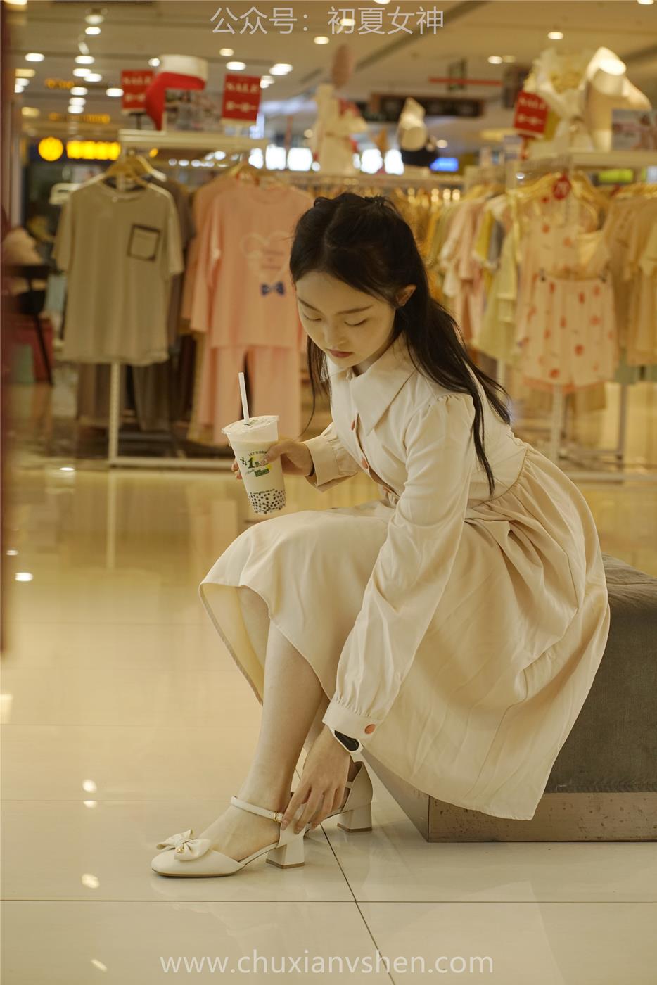 图片[67]-初夏女神 NO.024 双双 偶遇学姐 周末逛商场[120P] – 速更版-美库