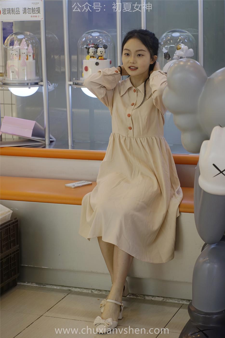 图片[82]-初夏女神 NO.024 双双 偶遇学姐 周末逛商场[120P] – 速更版-美库