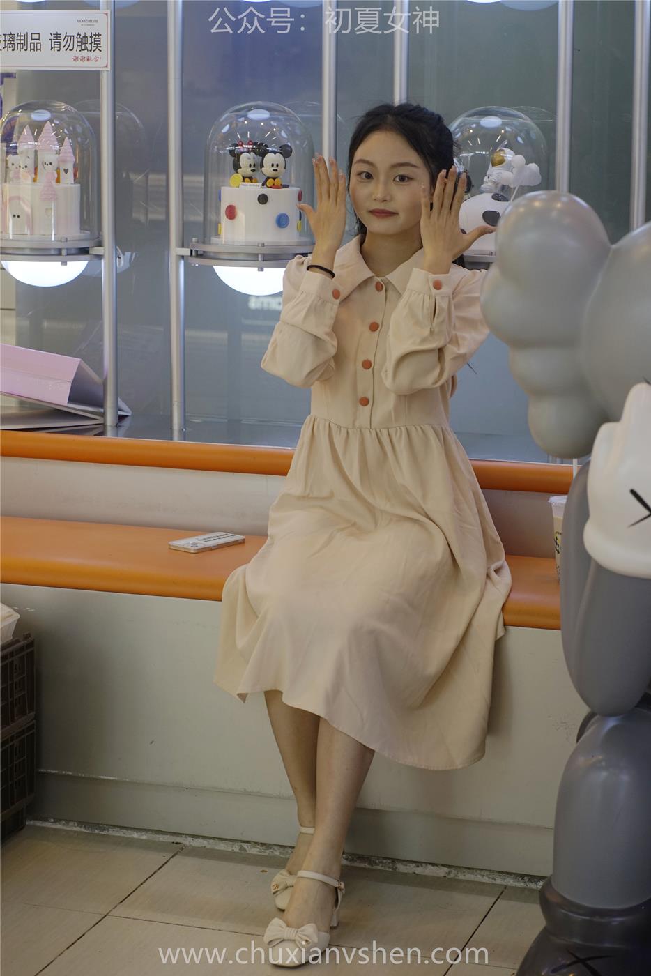 图片[84]-初夏女神 NO.024 双双 偶遇学姐 周末逛商场[120P] – 速更版-美库