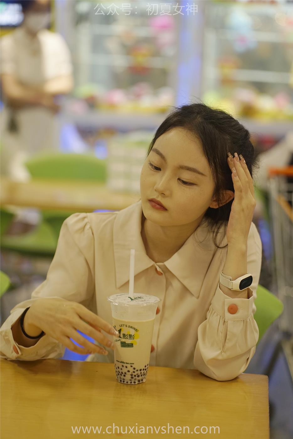 图片[92]-初夏女神 NO.024 双双 偶遇学姐 周末逛商场[120P] – 速更版-美库