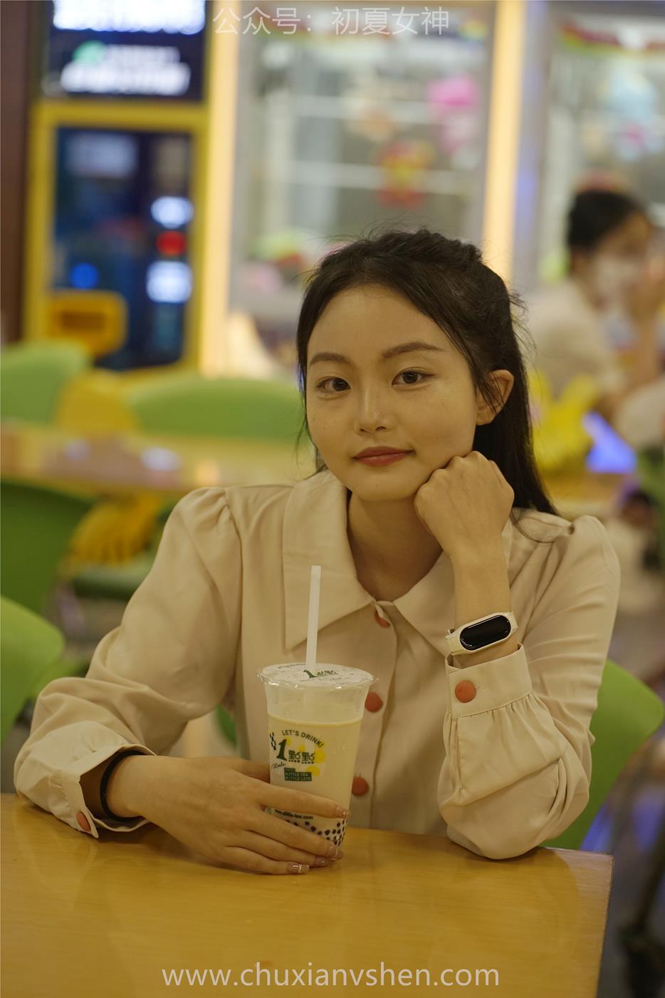 图片[95]-初夏女神 NO.024 双双 偶遇学姐 周末逛商场[120P] – 速更版-美库