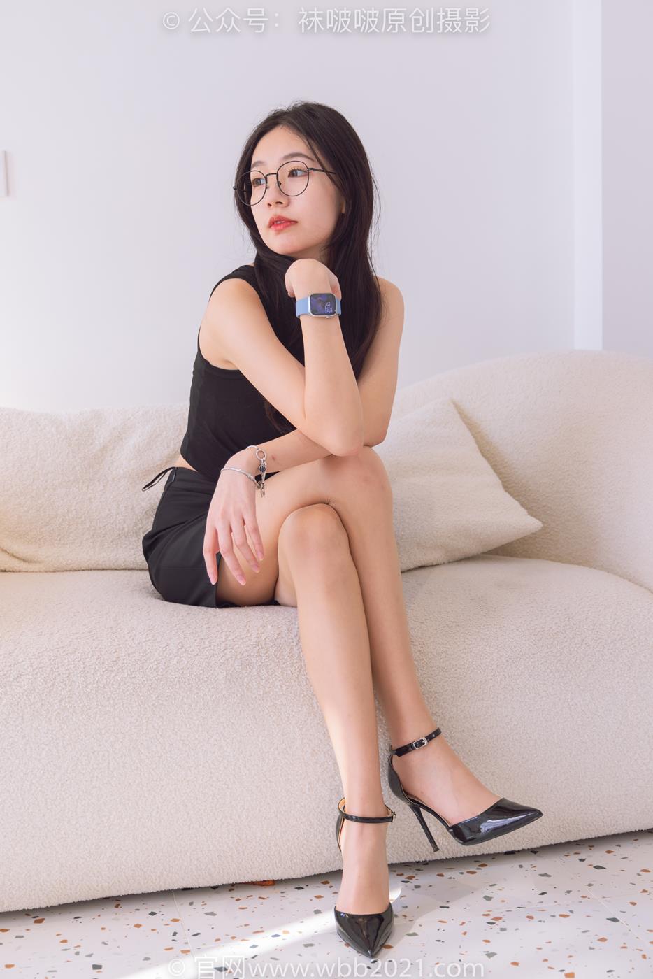 图片[18]-[BoBoSocks袜啵啵]NO.266 小甜豆-高跟鞋、油亮肉丝[140P] – 速更版-美库