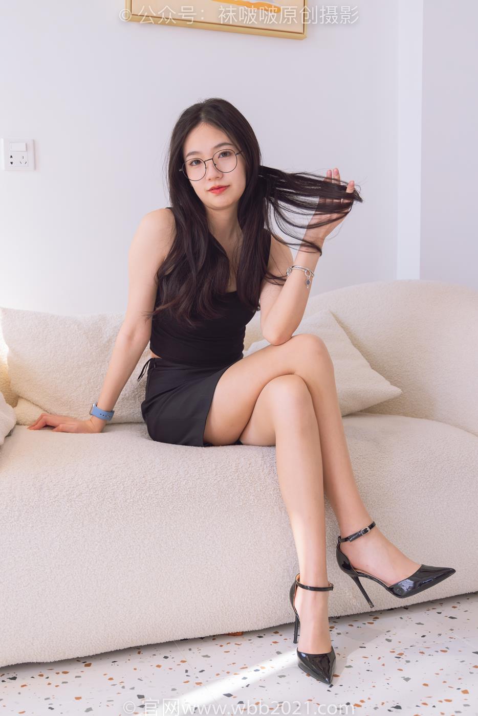 图片[19]-[BoBoSocks袜啵啵]NO.266 小甜豆-高跟鞋、油亮肉丝[140P] – 速更版-美库