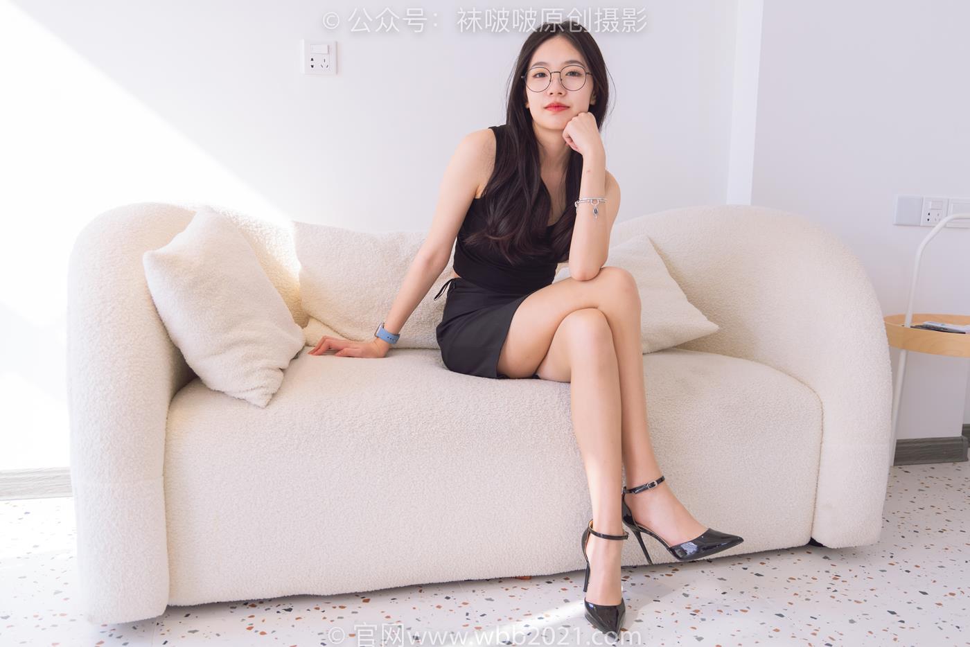 图片[20]-[BoBoSocks袜啵啵]NO.266 小甜豆-高跟鞋、油亮肉丝[140P] – 速更版-美库