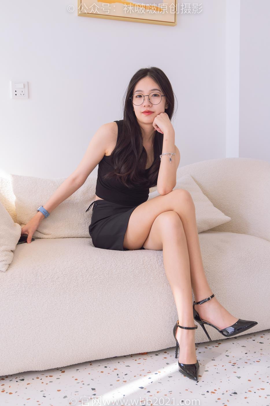 图片[21]-[BoBoSocks袜啵啵]NO.266 小甜豆-高跟鞋、油亮肉丝[140P] – 速更版-美库