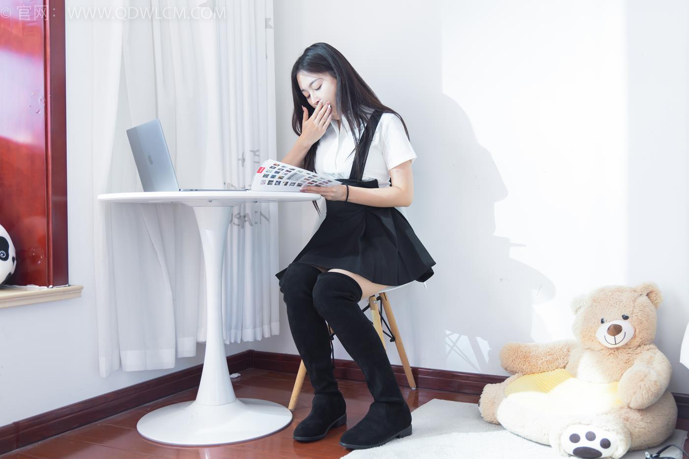 图片[33]-物恋传媒 NO.1671 美兔-办公的一天[200P] – 速更版-美库