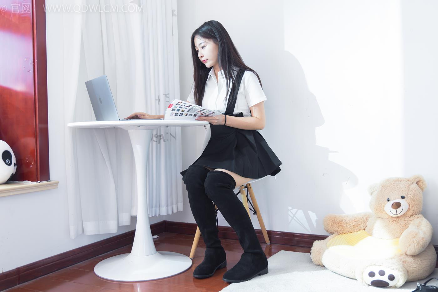 图片[34]-物恋传媒 NO.1671 美兔-办公的一天[200P] – 速更版-美库