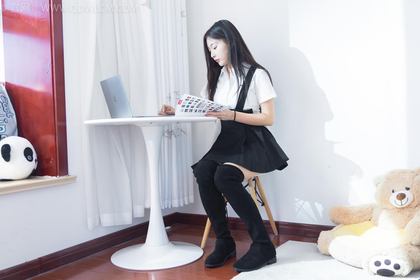 图片[35]-物恋传媒 NO.1671 美兔-办公的一天[200P] – 速更版-美库