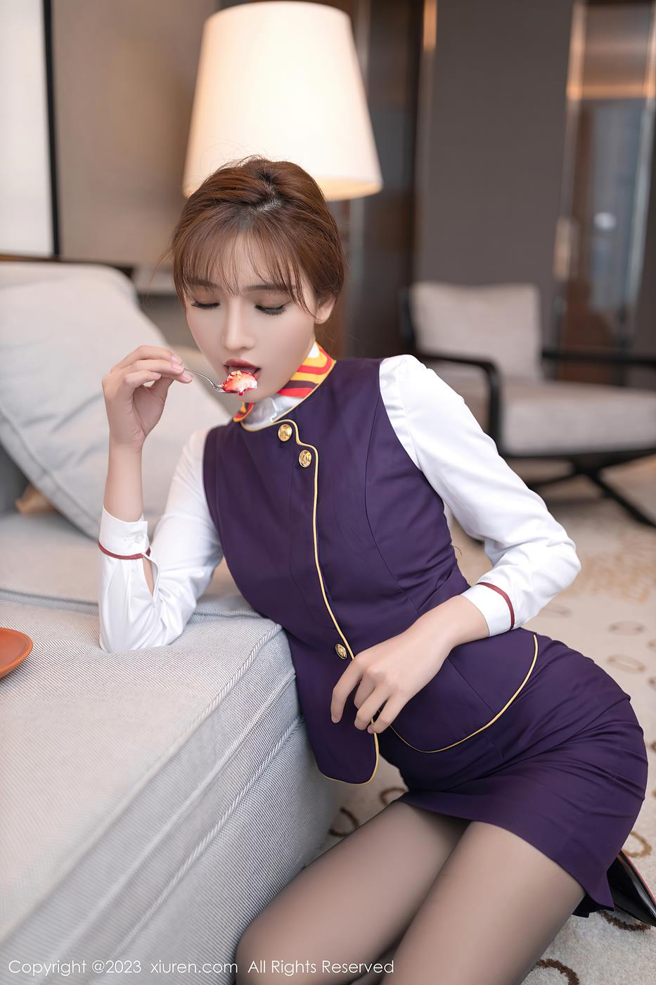 图片[44]-[Xiuren秀人网]2023.08.17 NO.7248 陆萱萱 黑丝上的果酱[44+1P] – 速更版-美库