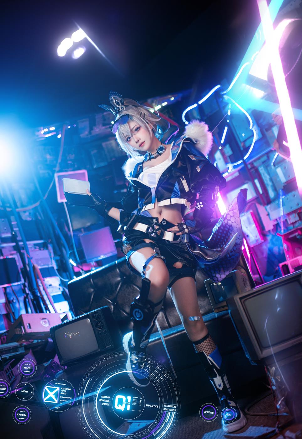 图片[15]-流一_喵喵喵喵喵喵 – 银狼[18P] – 速更版-美库