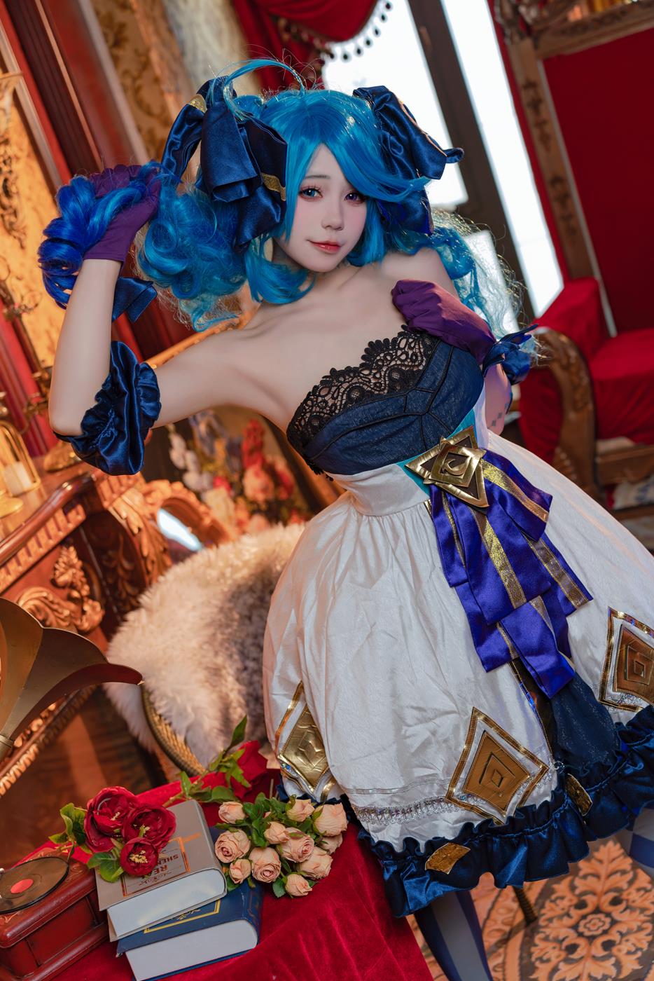 图片[10]-网紅博主@咬一口兔娘(黏黏团子兔)『格温』[12P] – 速更版-美库