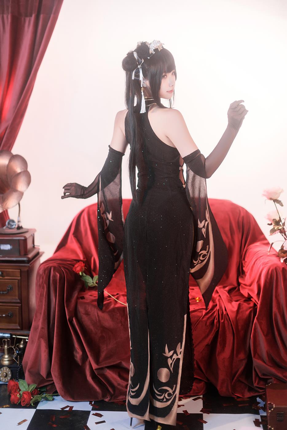 图片[14]-Momoko葵葵 – 碧蓝航线镇海 奇奢花苑[24P] – 速更版-美库