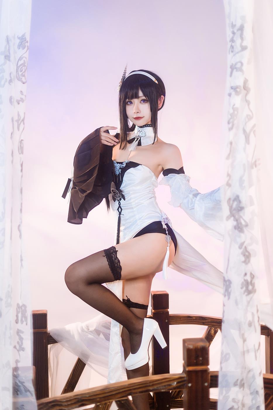 图片[18]-Momoko葵葵 – 碧蓝航线镇海 奇奢花苑[24P] – 速更版-美库