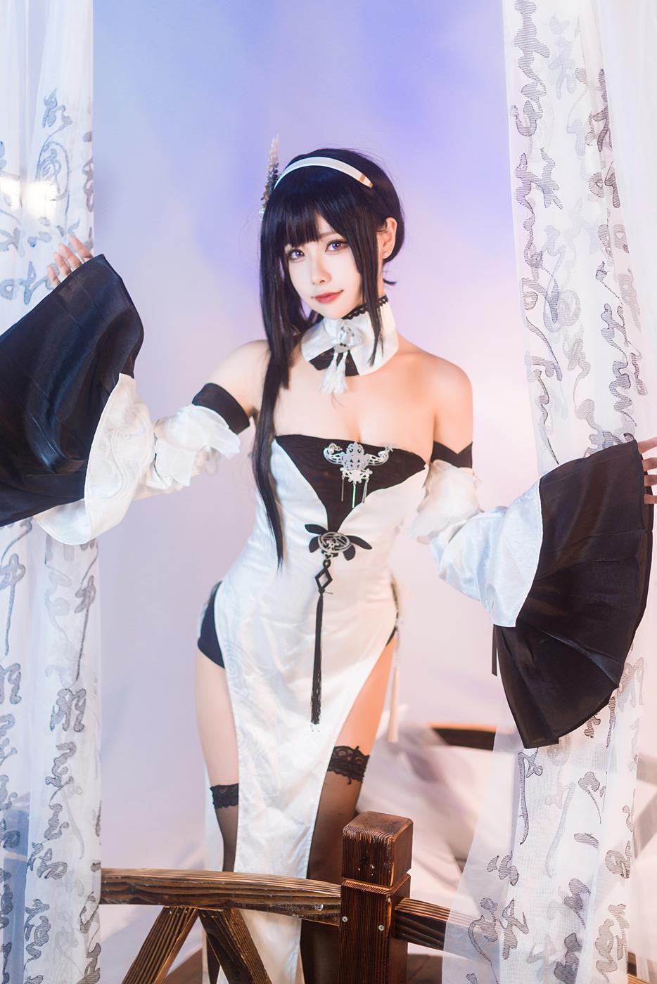 图片[24]-Momoko葵葵 – 碧蓝航线镇海 奇奢花苑[24P] – 速更版-美库