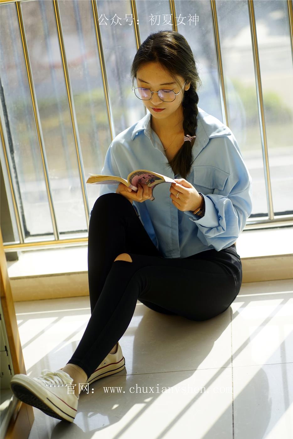 图片[10]-初夏女神 NO.028 依依 邻家女孩-学习篇[140P] – 速更版-美库