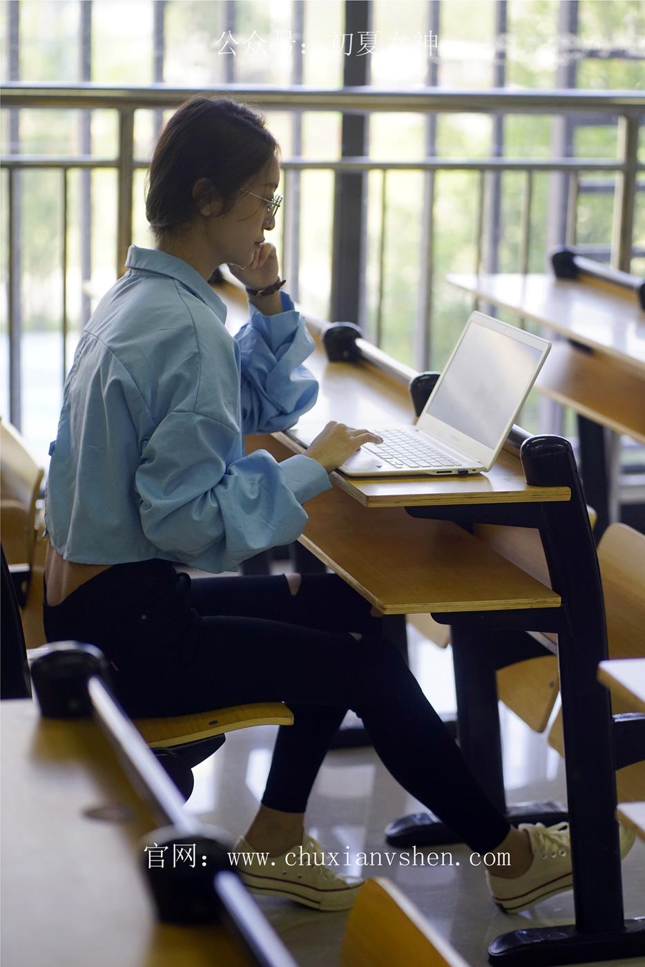 图片[19]-初夏女神 NO.028 依依 邻家女孩-学习篇[140P] – 速更版-美库